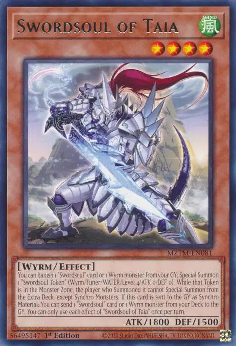 Swordsoul Of Taia [Mztm-En081] Rare 1