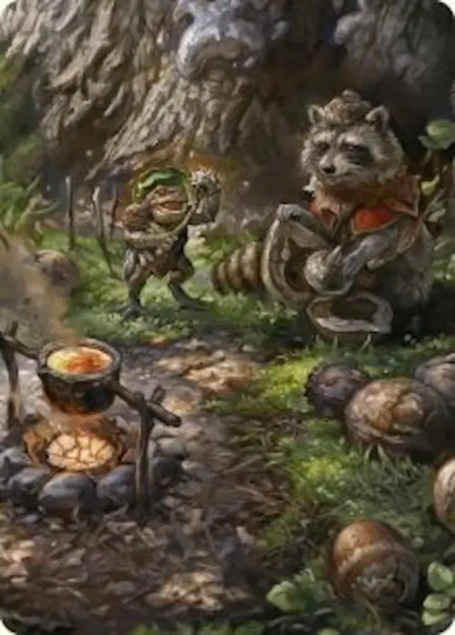 Sylvan Scavenging Art Card (46/54) [Foundations Art Series] 1