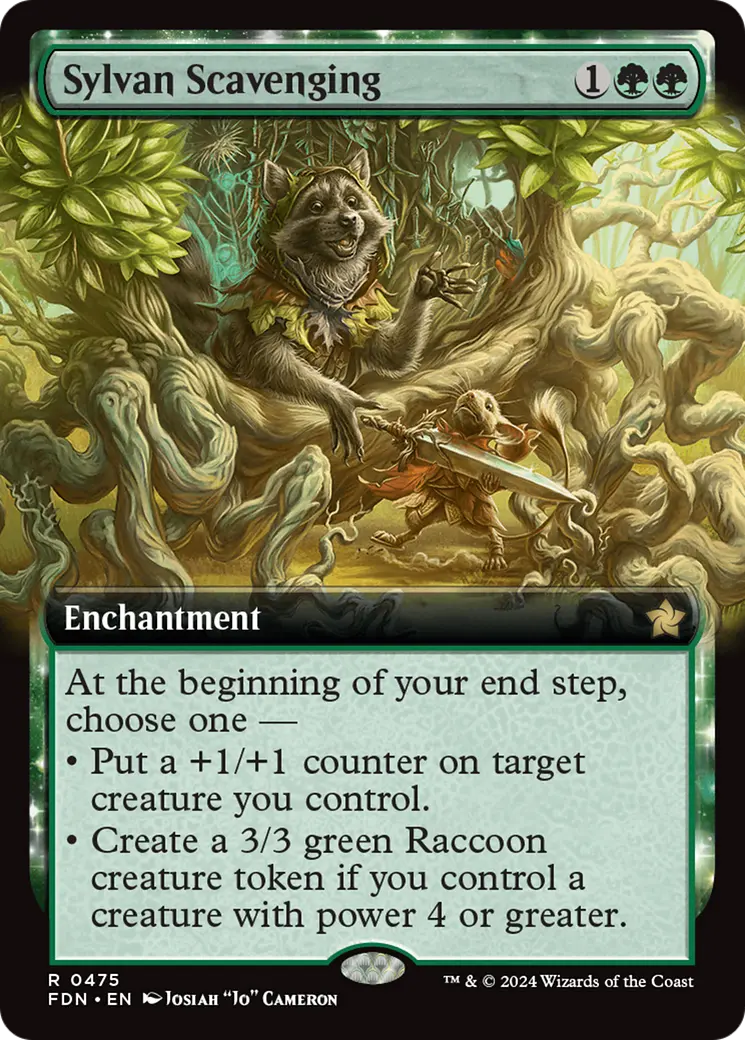 Sylvan Scavenging (Extended Art) [Foundations] 1