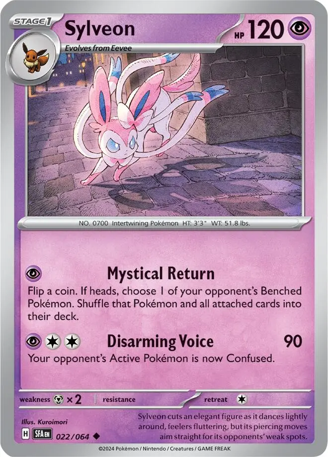 Sylveon (022/064) [Scarlet & Violet: Shrouded Fable] 1