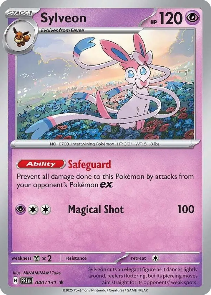Sylveon (040/131) [Scarlet & Violet: Prismatic Evolutions] 1