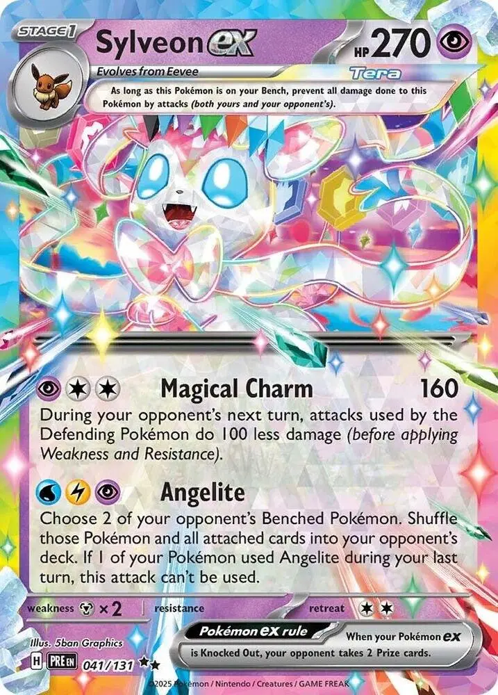 Sylveon Ex (041/131) [Scarlet & Violet: Prismatic Evolutions] 1