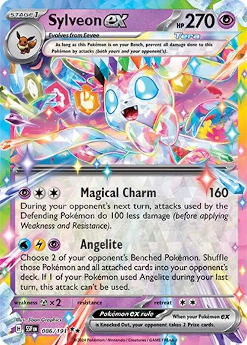 Sylveon Ex (086/191) [Scarlet & Violet: Surging Sparks] 1