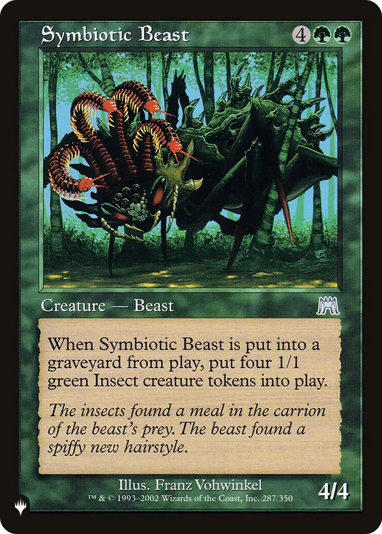 Symbiotic Beast [The List] 1