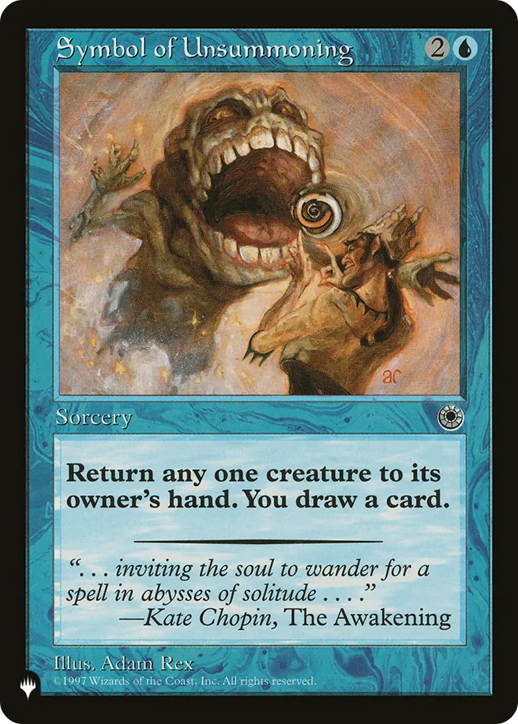 Symbol Of Unsummoning [The List] 1