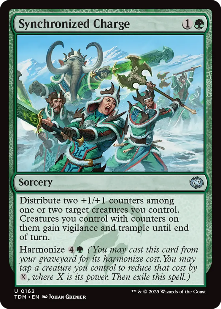 Synchronized Charge [Tarkir: Dragonstorm] 1
