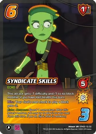 Syndicate Skills - Stk03 12/22 - U - Holofoil 1