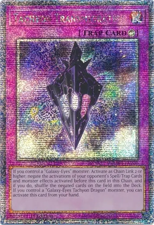 Tachyon Transmigration [Ra04-En220] Quarter Century Secret Rare 1