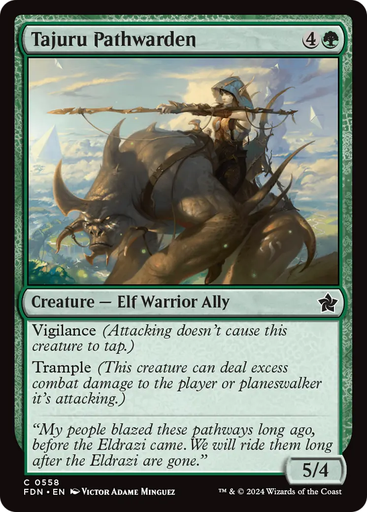 Tajuru Pathwarden [Foundations] 1