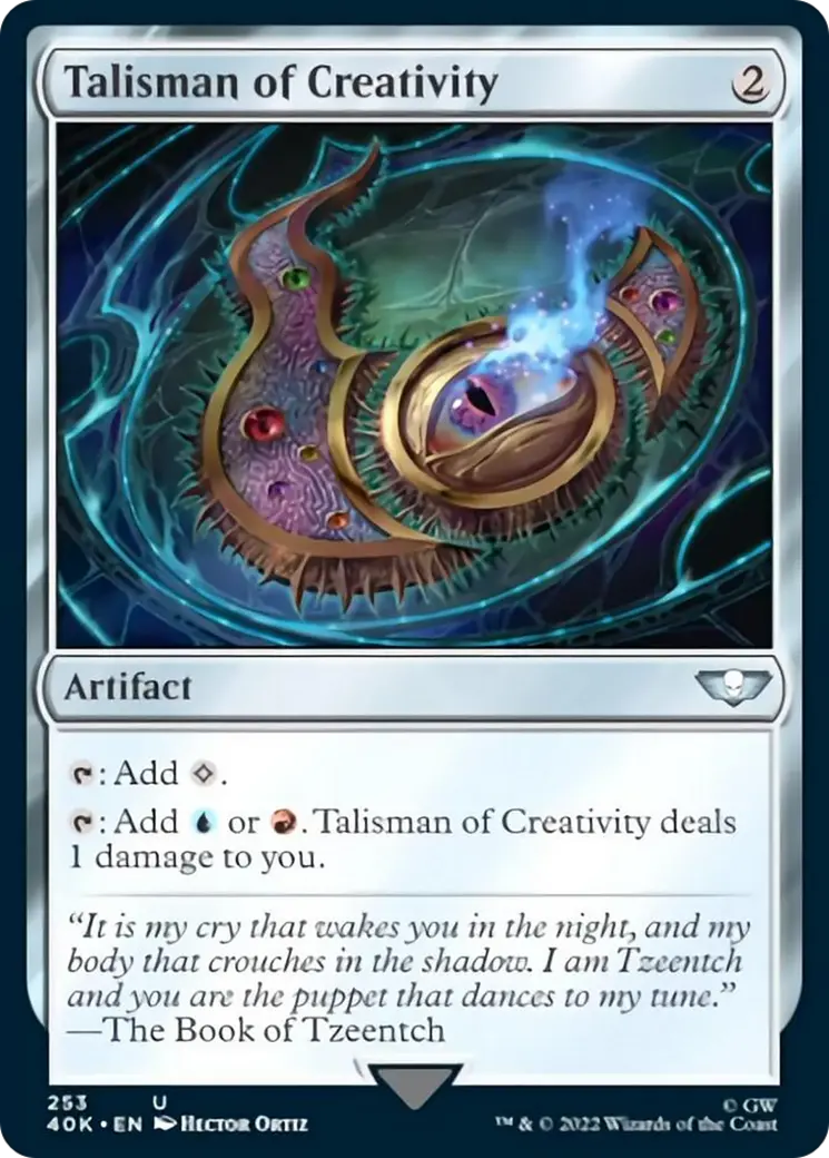 Talisman Of Creativity [Universes Beyond: Warhammer 40,000] 1