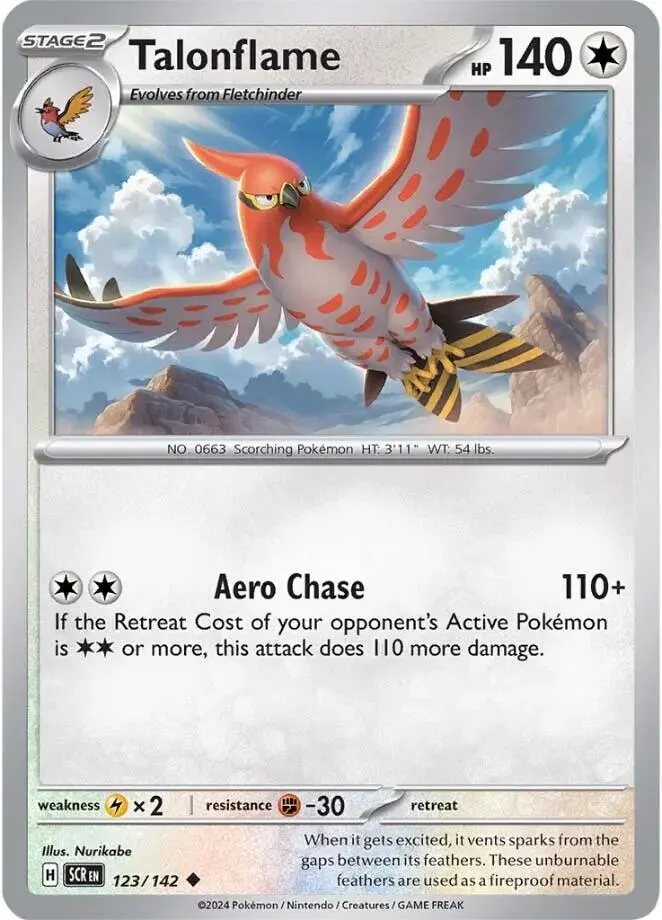 Talonflame (123/142) [Scarlet & Violet: Stellar Crown] 1