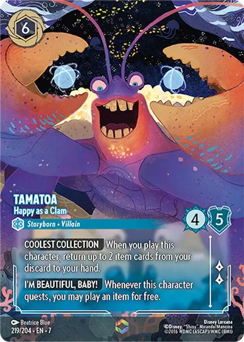 Tamatoa - Happy As A Clam (Enchanted) (219/204) [Archazia's Island] 1