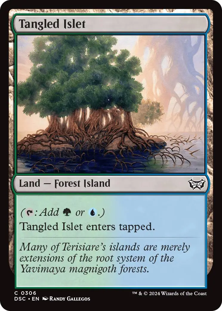 Tangled Islet [Duskmourn: House Of Horror Commander] 1