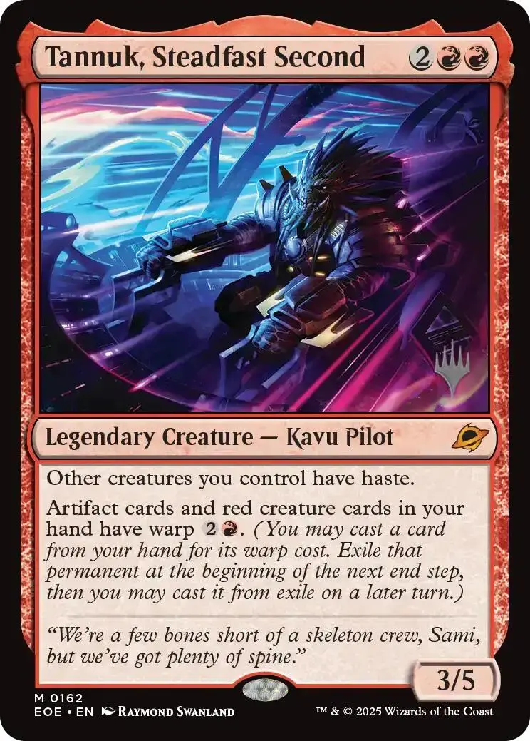 Tannuk, Steadfast Second (Promo Pack) [Edge Of Eternities Promo Pack] 1