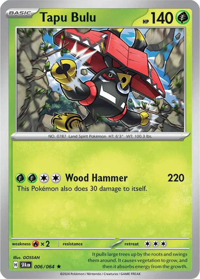 Tapu Bulu (006/064) [Scarlet & Violet: Shrouded Fable] 1