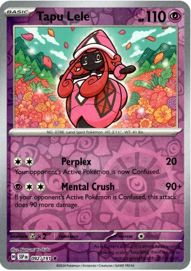 Tapu Lele (092/191) [Scarlet & Violet: Surging Sparks] 1
