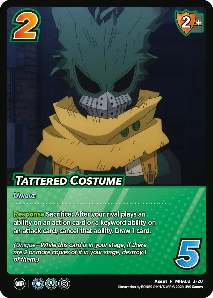 Tattered Costume [Challenger Series: My Hero Academia - Dark Hero Arc] 1