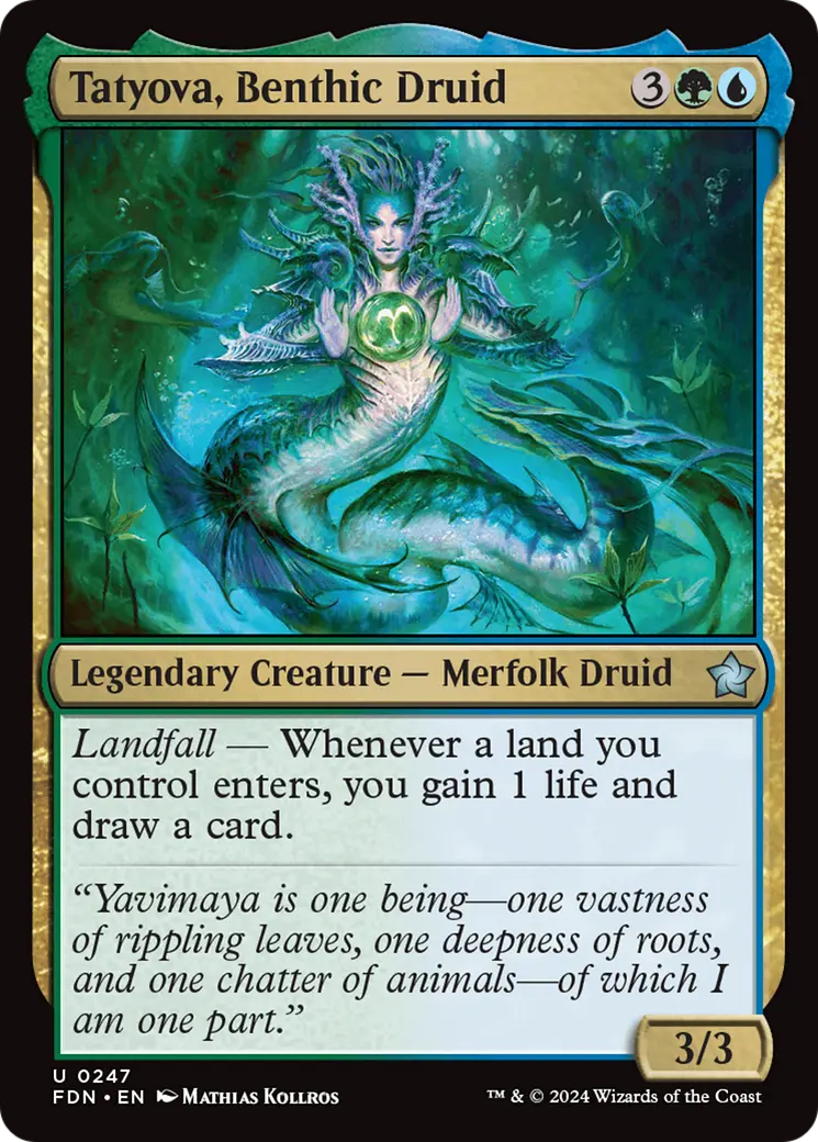 Tatyova, Benthic Druid [Foundations] 1
