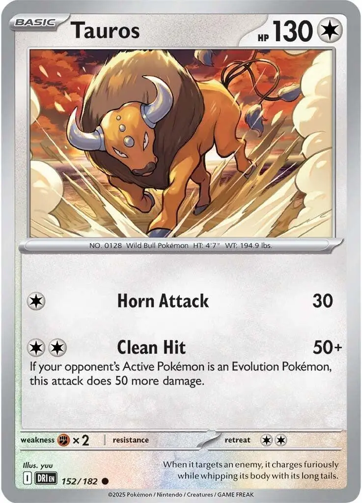 Tauros (152/182) [Scarlet & Violet: Destined Rivals] 1