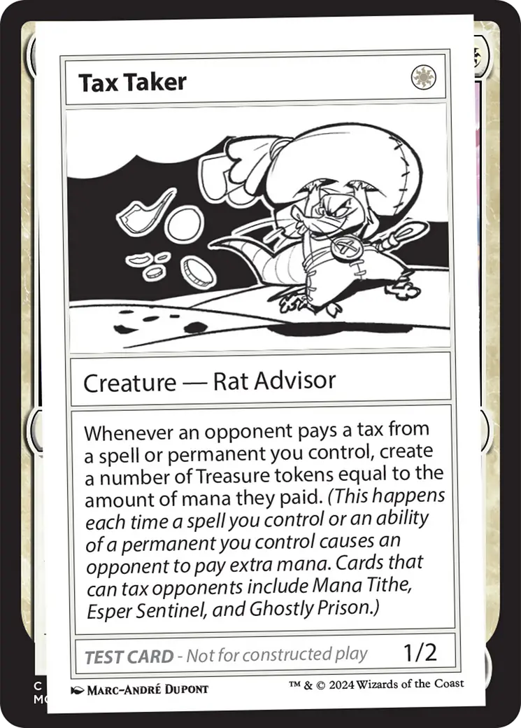 Tax Taker [Mystery Booster 2 Playtest Cards] 1