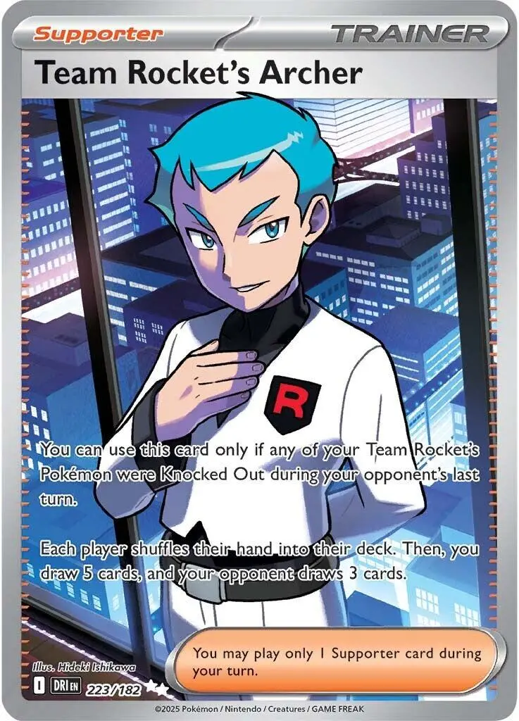Team Rocket's Archer (223/182) [Scarlet & Violet: Destined Rivals] 1