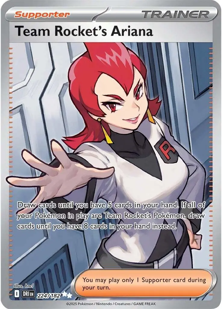 Team Rocket's Ariana (224/182) [Scarlet & Violet: Destined Rivals] 1