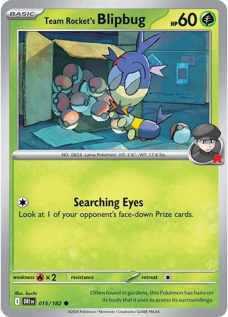 Team Rocket's Blipbug (015/182) [Scarlet & Violet: Destined Rivals] 1
