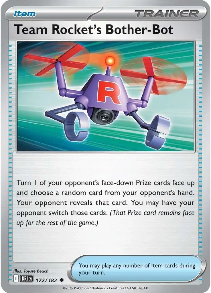 Team Rocket's Bother-Bot (172/182) [Scarlet & Violet: Destined Rivals] 1
