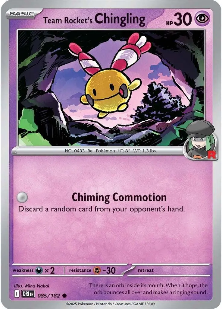 Team Rocket's Chingling (085/182) [Scarlet & Violet: Destined Rivals] 1