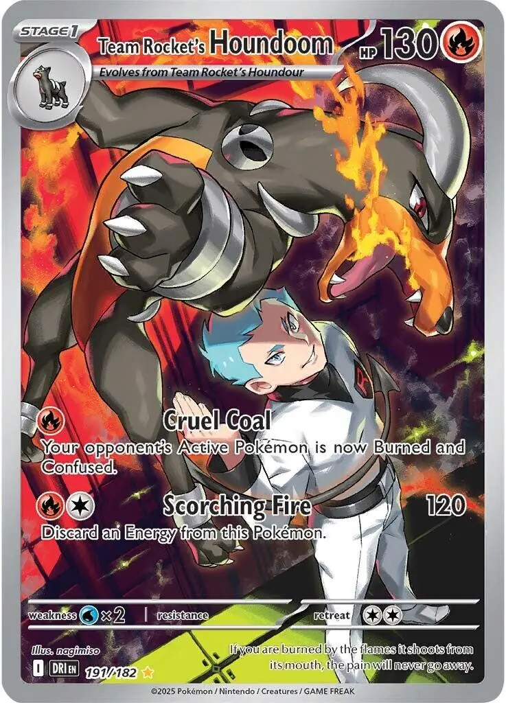 Team Rocket's Houndoom (191/182) [Scarlet & Violet: Destined Rivals] 1