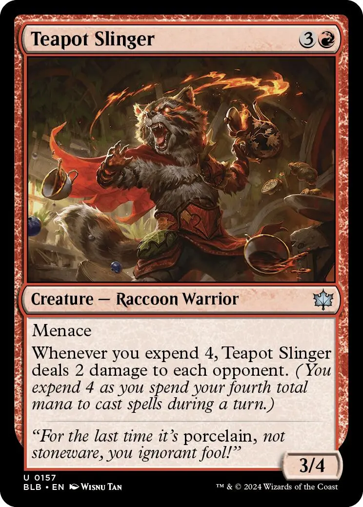 Teapot Slinger [Bloomburrow] 1