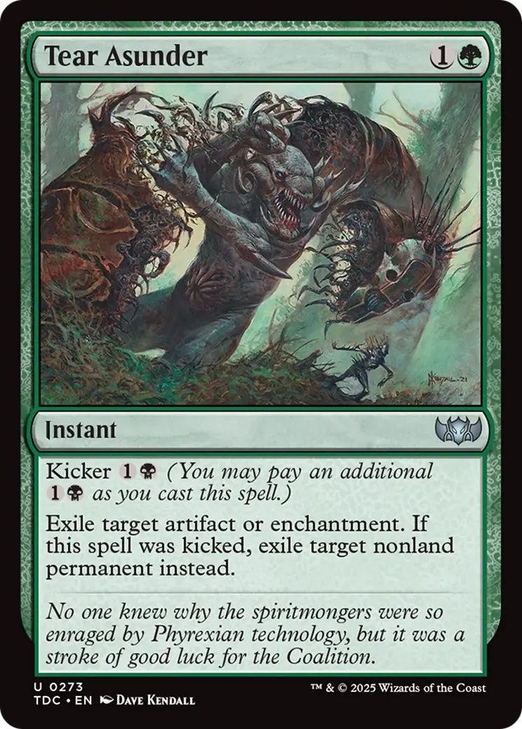 Tear Asunder [Tarkir: Dragonstorm Commander] 1