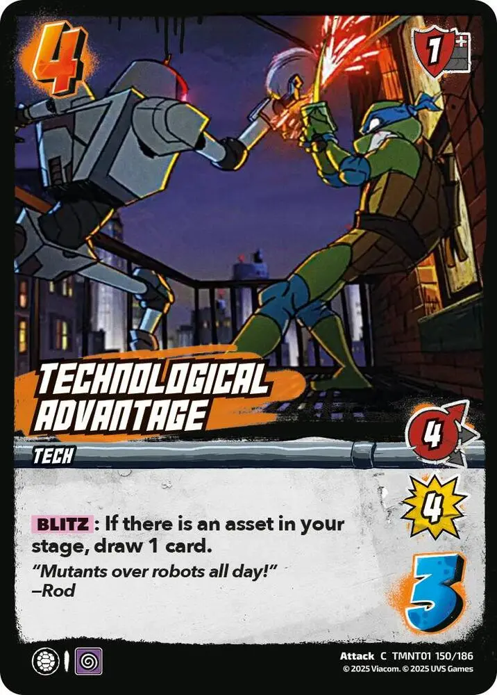 Technological Advantage - Teenage Mutant Ninja Turtles (Tmnt) 1