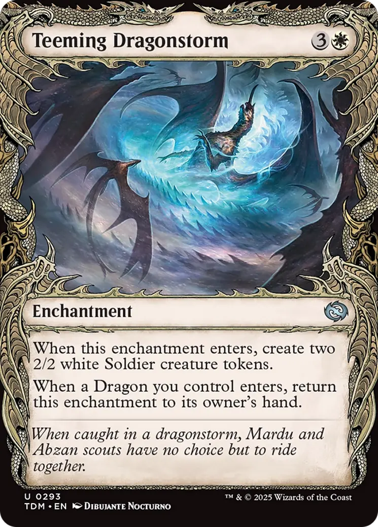 Teeming Dragonstorm (Showcase) [Tarkir: Dragonstorm] 1