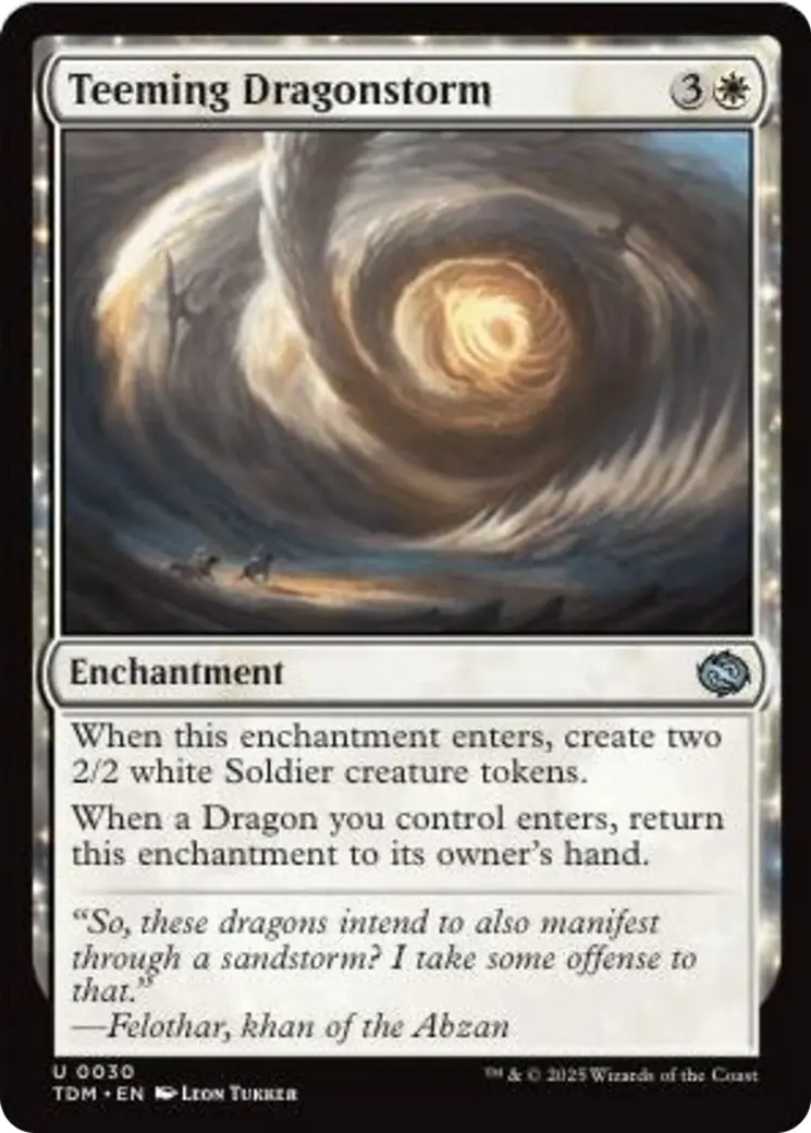 Teeming Dragonstorm [Tarkir: Dragonstorm] 1