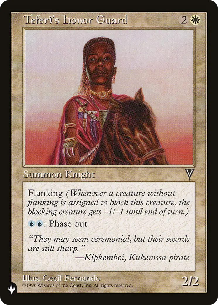 Teferi's Honor Guard [The List] 1