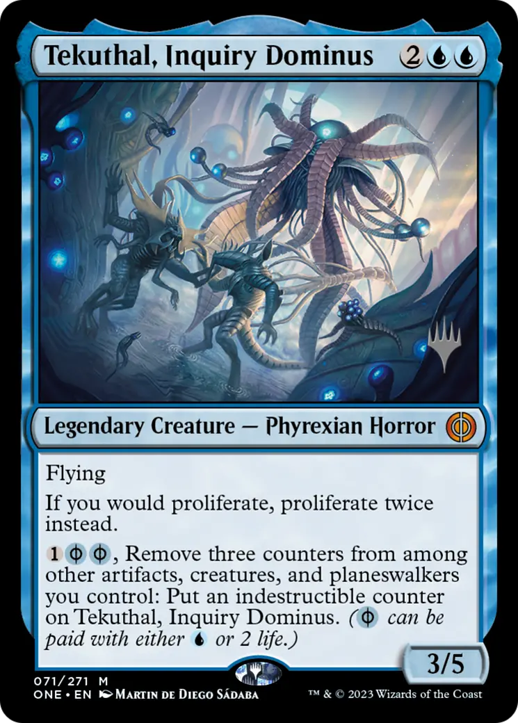 Tekuthal, Inquiry Dominus (Promo Pack) [Phyrexia: All Will Be One Promos] 1