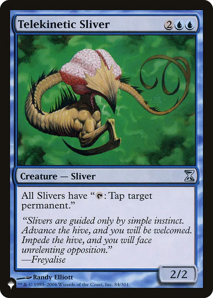 Telekinetic Sliver [The List] 1