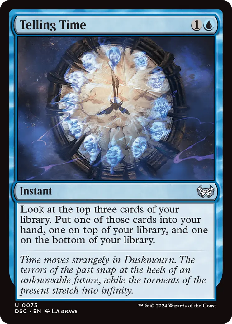 Telling Time [Duskmourn: House Of Horror Commander] 1