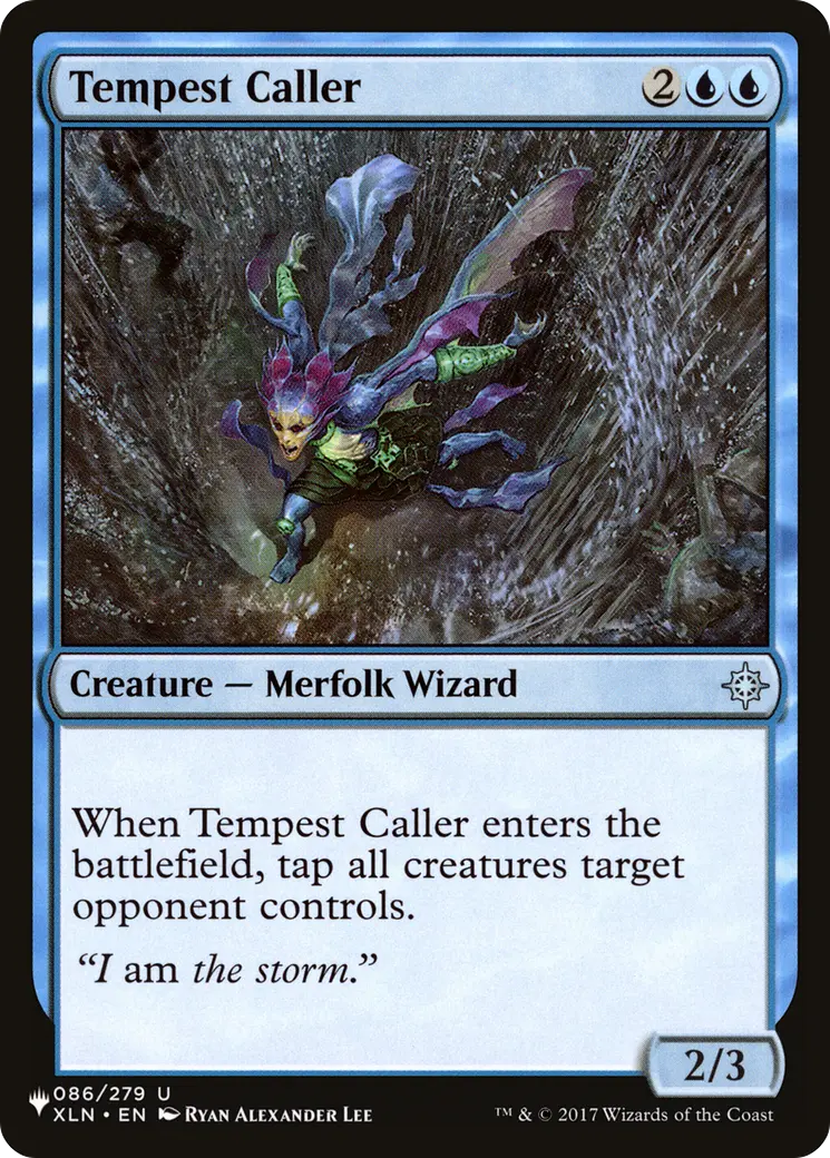 Tempest Caller [The List] 1