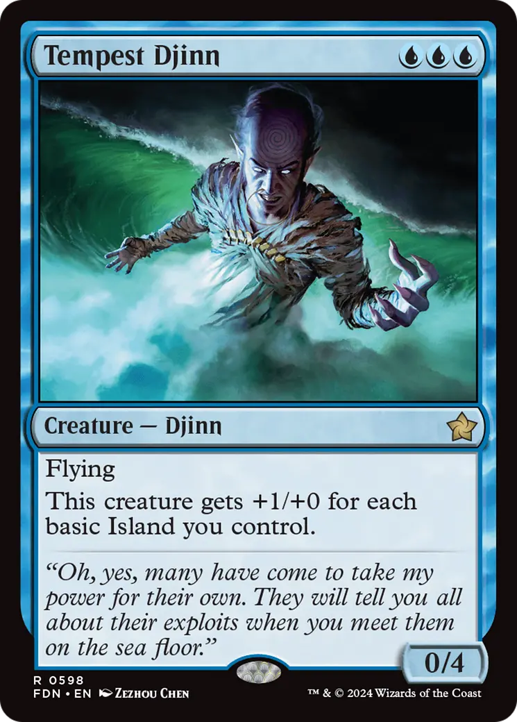 Tempest Djinn [Foundations] 1