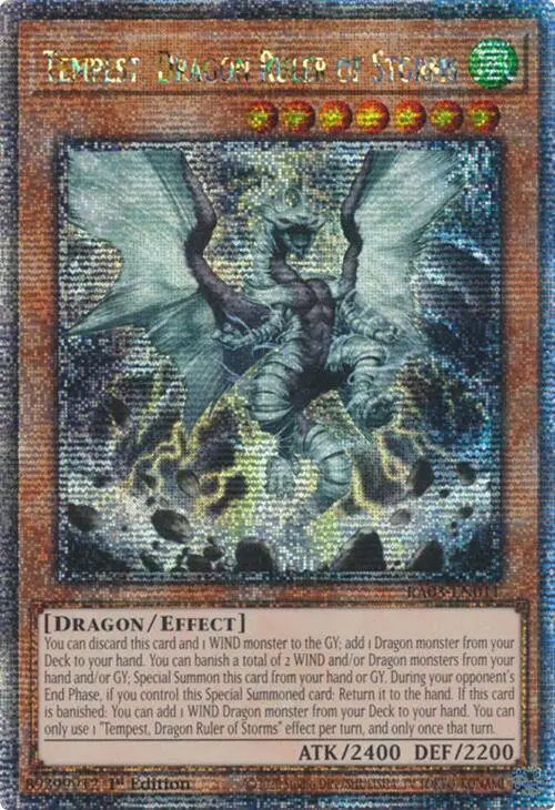 Tempest, Dragon Ruler Of Storms (Quarter Century Secret Rare) [Ra03-En011] Quarter Century Secret Rare 1
