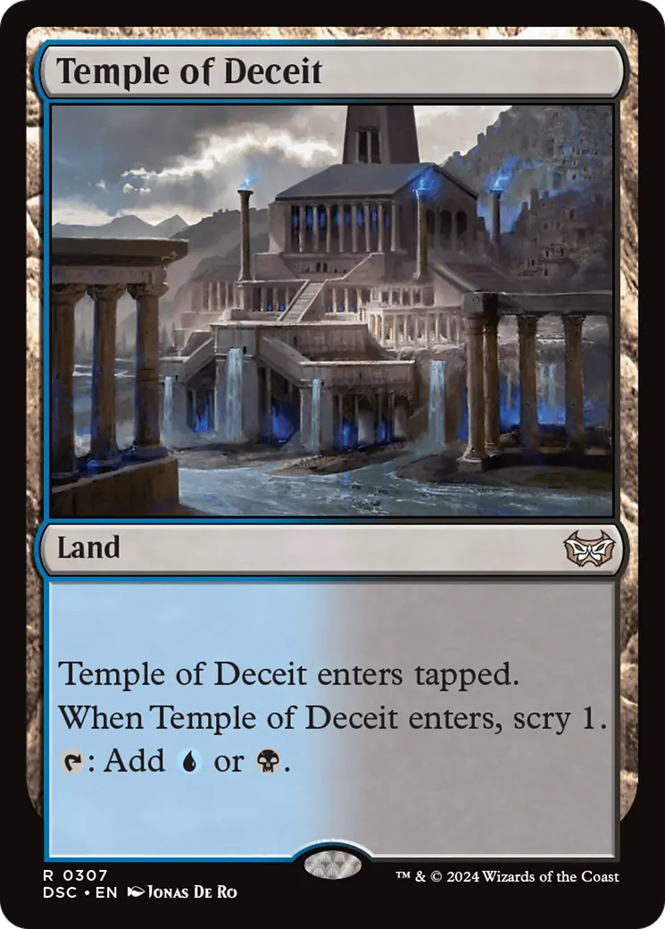 Temple Of Deceit [Duskmourn: House Of Horror Commander] 1