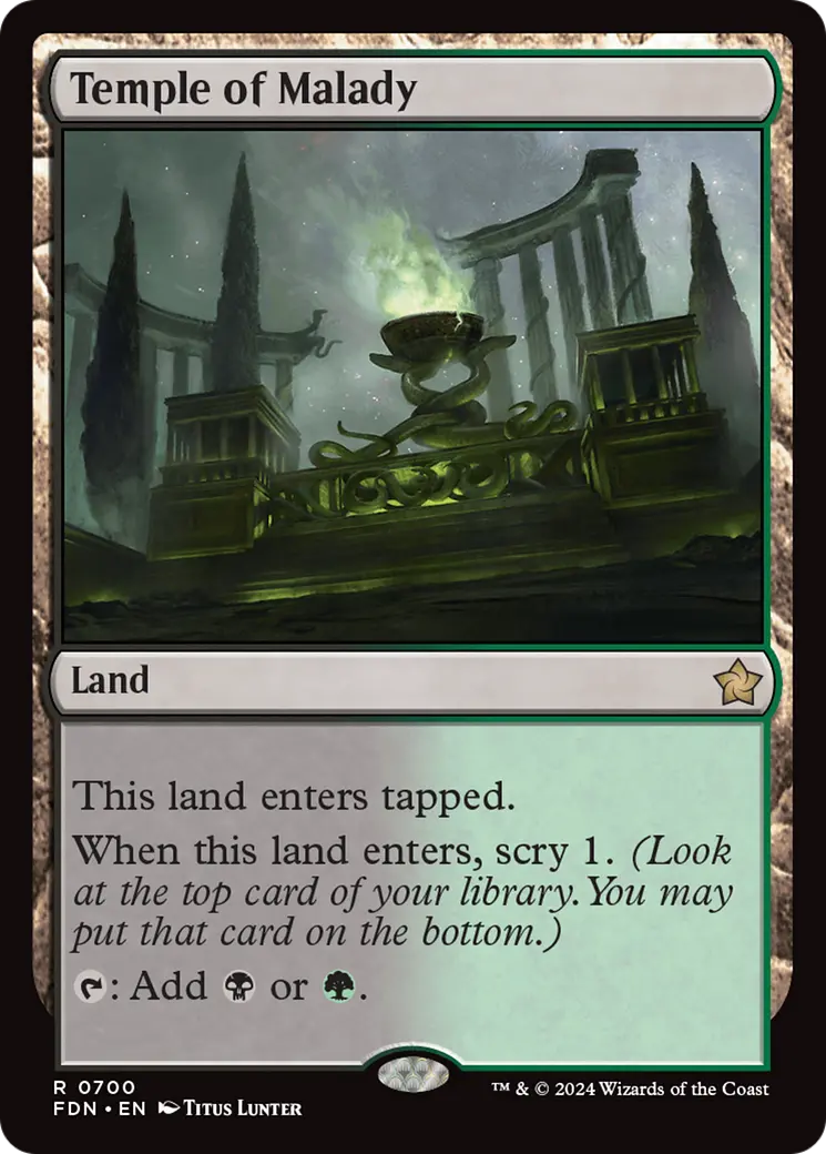 Temple Of Malady [Foundations] 1