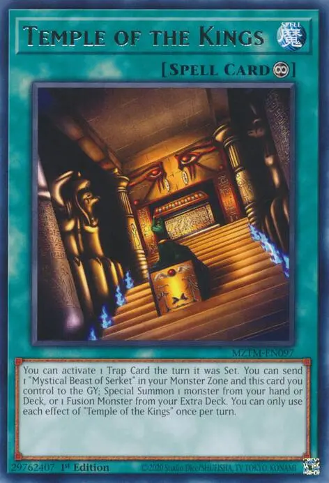 Temple Of The Kings [Mztm-En097] Rare 1
