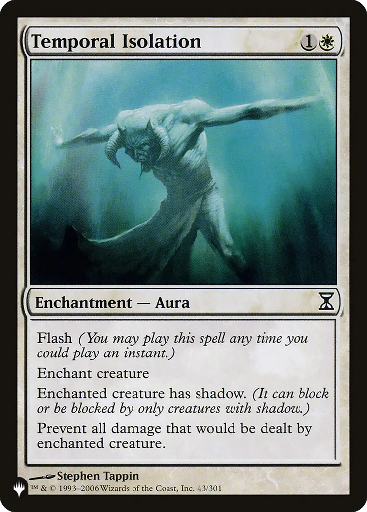 Temporal Isolation [The List] 1