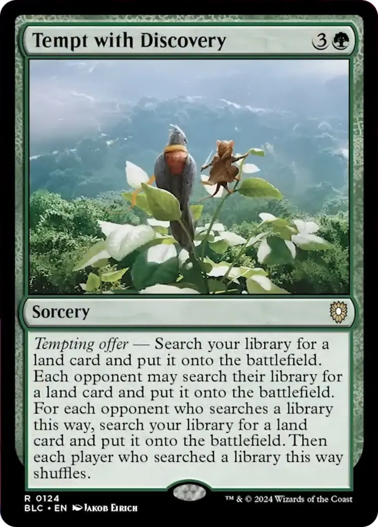 Tempt With Discovery [Bloomburrow Commander] 1