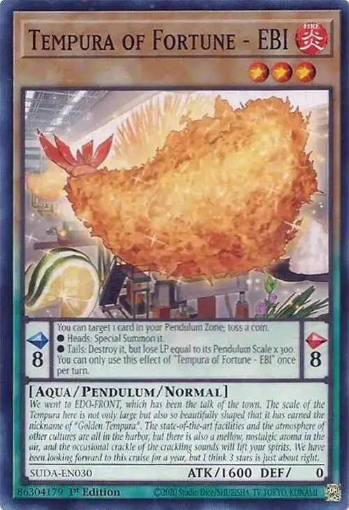 Tempura Of Fortune - Ebi [Suda-En030] Common 1