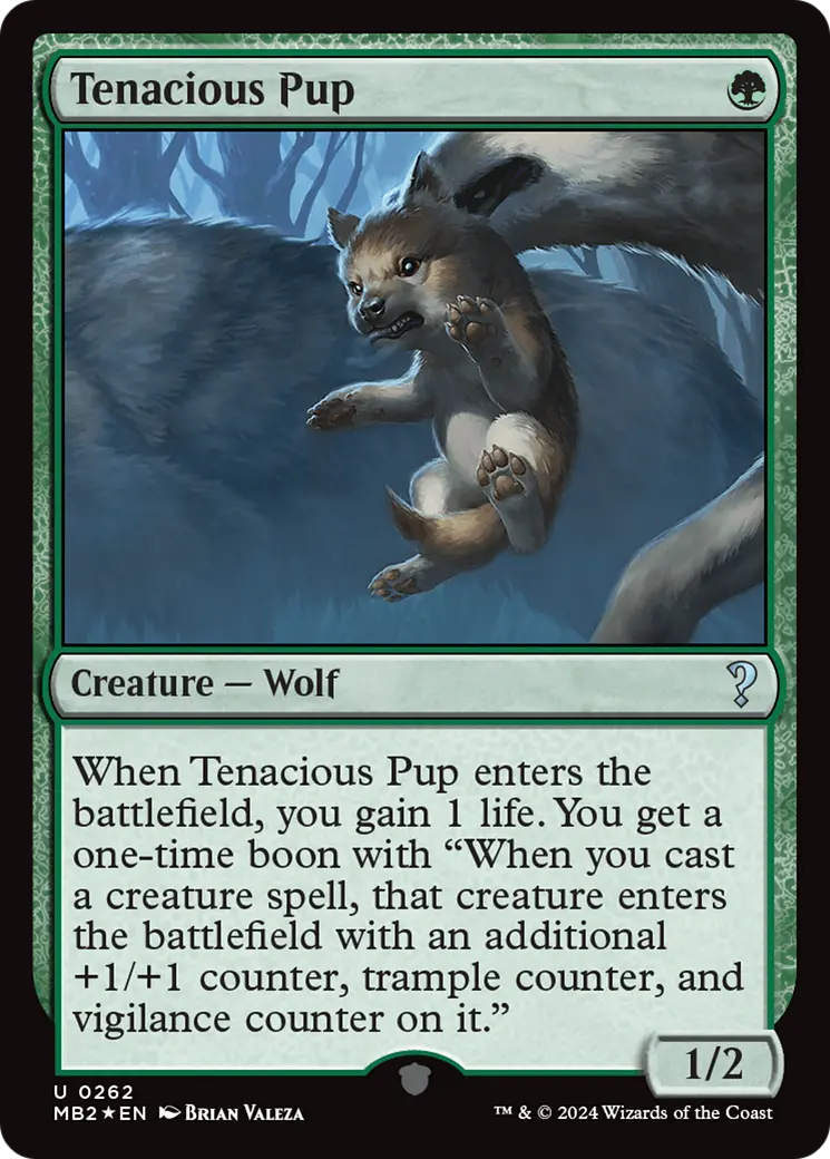 Tenacious Pup [Mystery Booster 2] 1
