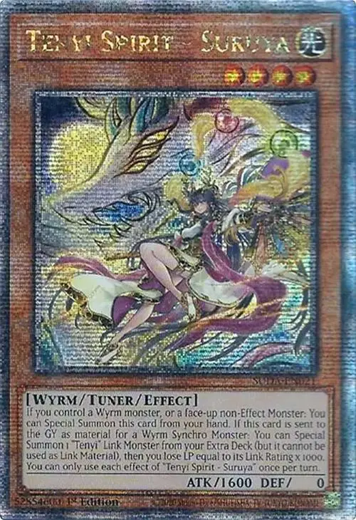 Tenyi Spirit - Suruya (Quarter Century Secret Rare) [Suda-En021] Quarter Century Secret Rare 1